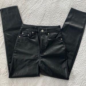 H&M Leather Pants